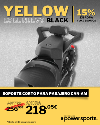 Equípate en Domingo Alonso Powersports con un 15% de descuento en productos Can-Am y Sea-Doo.