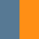 Maverick DS TURBO RR azul y naranja