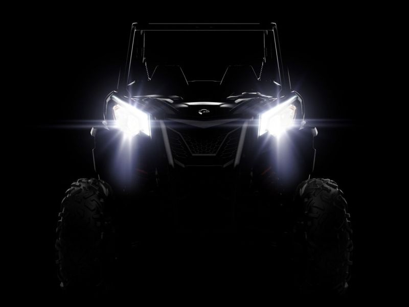 iluminación led del modelo can-am maverick sport