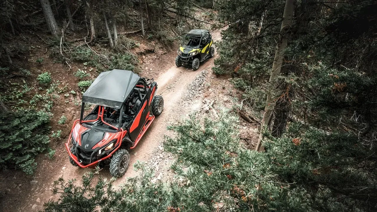 maverick trail cruzando el bosque